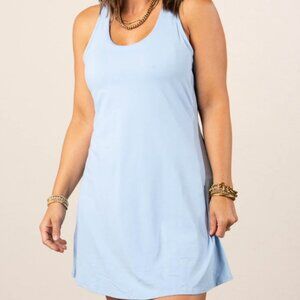 Rae Mode Blue Tennis Romper Dress